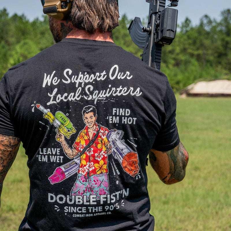 Load image into Gallery viewer, We Support Our Local Squirters Men's T-Shirt
