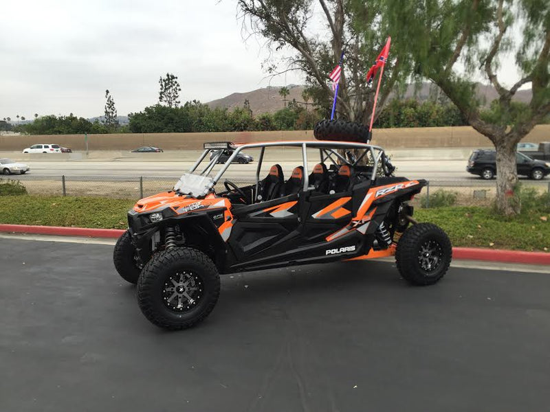 Load image into Gallery viewer, 2014-2023 Polaris RZR 4DR Standard Radius Cage
