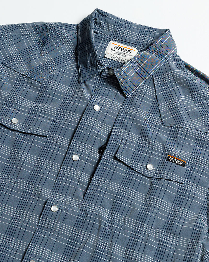Load image into Gallery viewer, Deke SS Shirt - Dusty Royal
