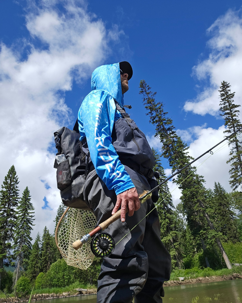 Load image into Gallery viewer, Hooded Helios Fishing Shirt with Gaiter
