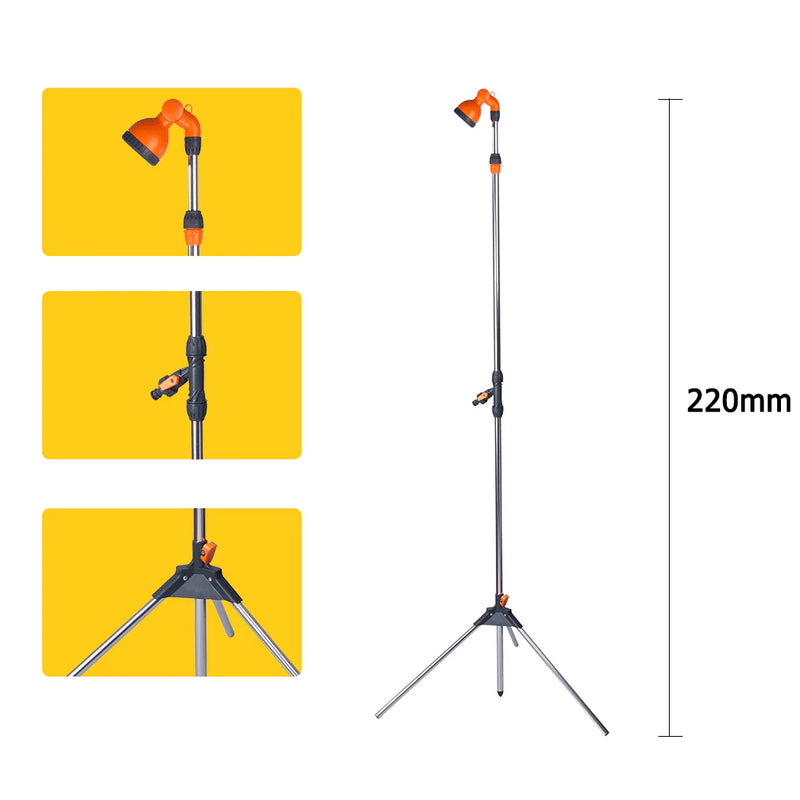 Load image into Gallery viewer, Camplux 8L Portable Gas Hot Water Heater w/ 4.3L Pump &amp; Sink Sprayer &amp; Shower Stand
