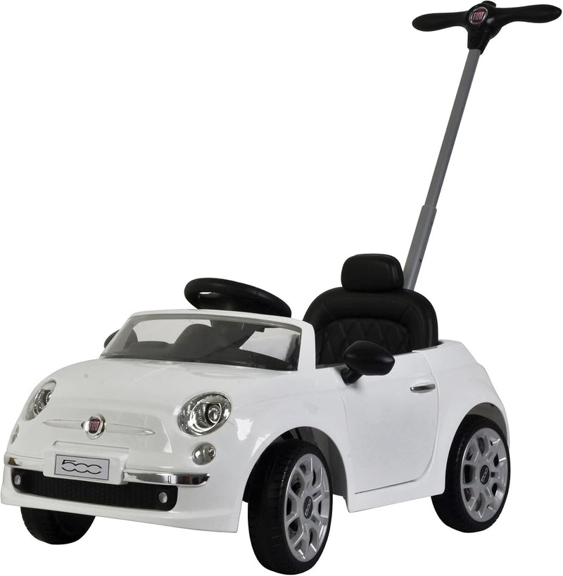 Load image into Gallery viewer, Fiat 500 Push Car with LED Lights and Music for Toddler Play
