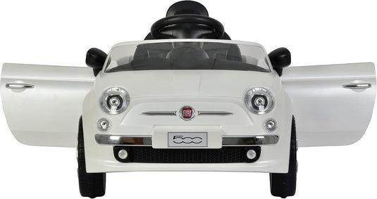 Fiat 500 Push Car with LED Lights and Music for Toddler Play