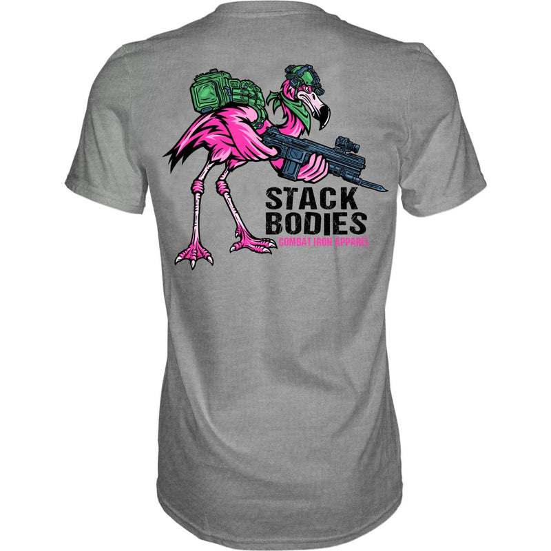 Load image into Gallery viewer, Flamingo Operator Stack Bodies Men&#39;s T-Shirt
