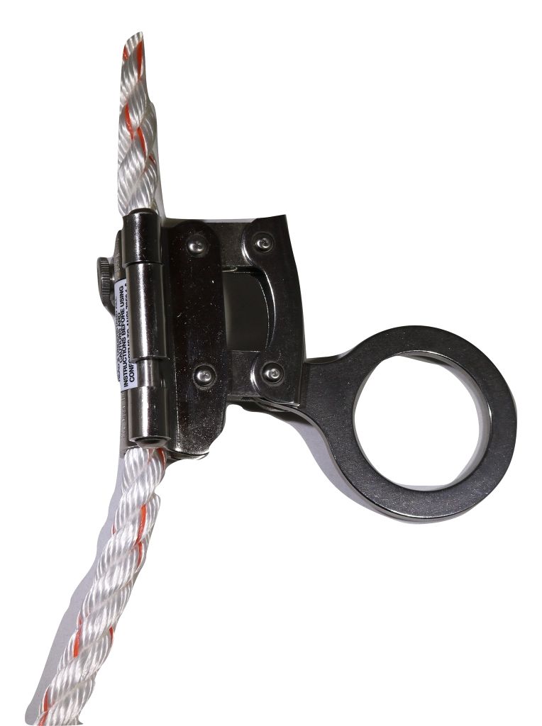 Load image into Gallery viewer, Stainless Steel Rope Grab for 5/8&quot; Fall Protection Rope Made in USA | US-5000C
