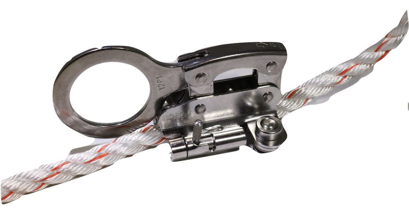 Load image into Gallery viewer, Stainless Steel Rope Grab for 5/8&quot; Fall Protection Rope Made in USA | US-5000C
