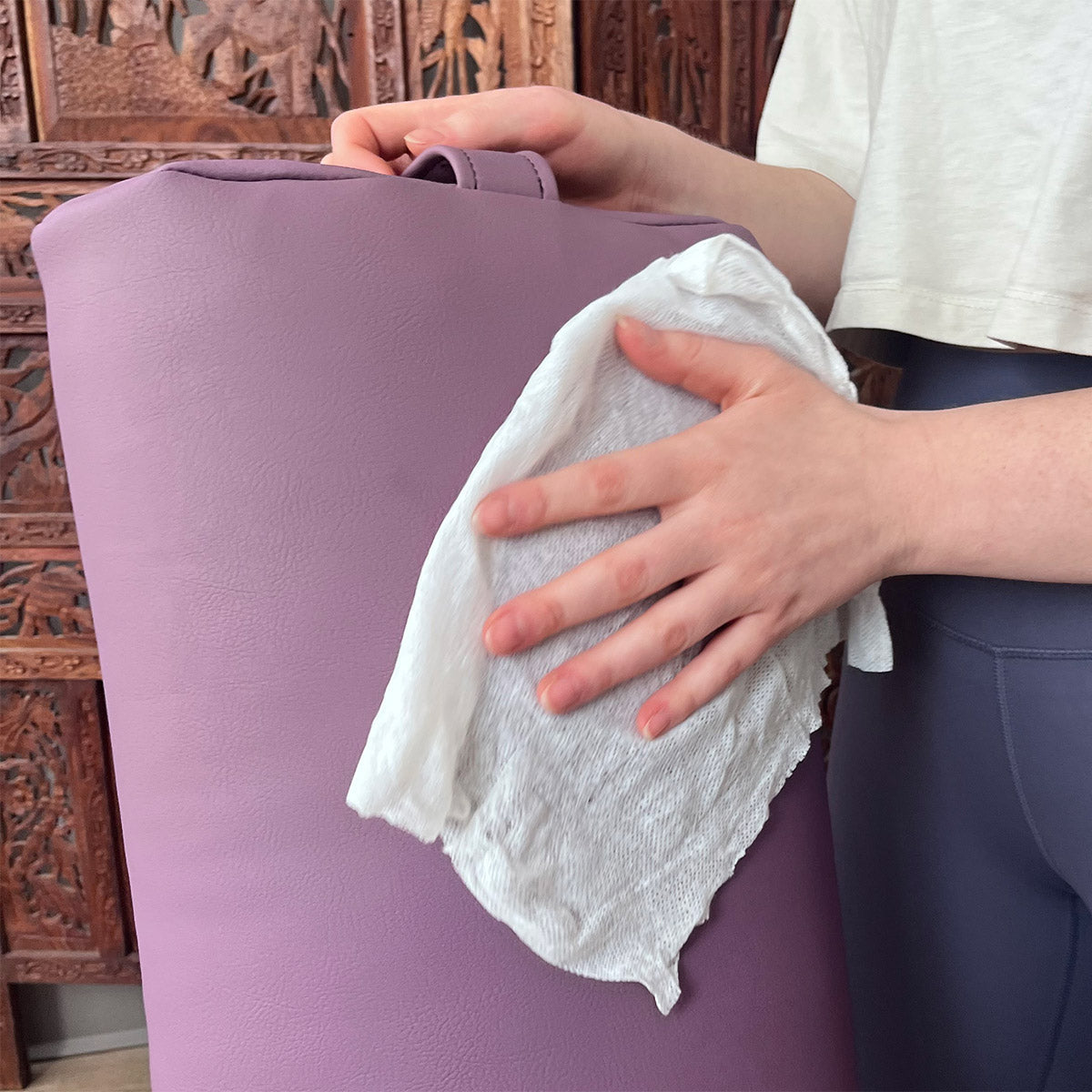 Standard Yoga Bolster - EZ Clean