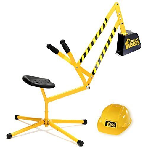 Load image into Gallery viewer, Stargo Sand Digger Kids Excavator Ride on Toy for Outdoor Sandbox Fun
