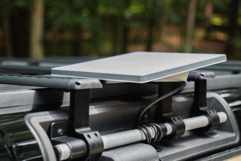 Load image into Gallery viewer, Starlink Mini Roof Mount v2 – Rail &amp; Kickstand for INEOS Grenadier
