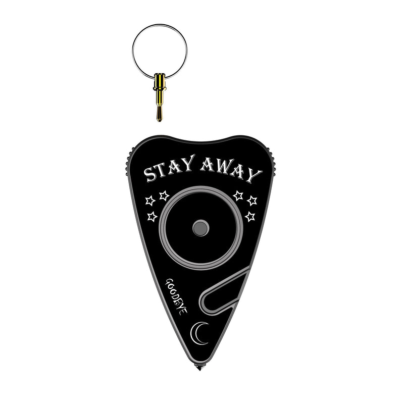 Load image into Gallery viewer, Secure Alert Personal Safety Keychain Alarm (Black Stay Away)
