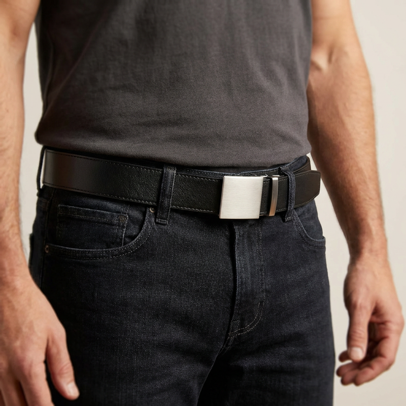 Load image into Gallery viewer, Stealth Leather EDC Belt for Everyday Carry
