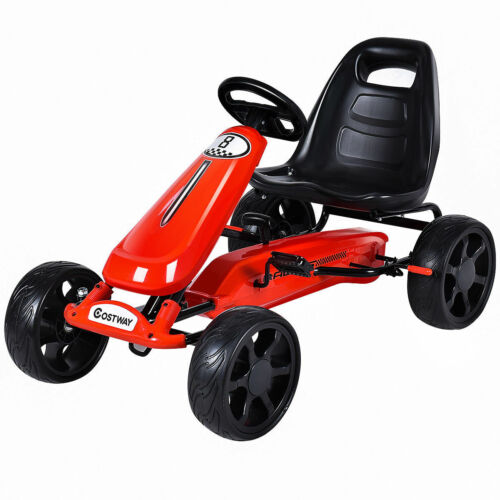 Load image into Gallery viewer, Stealth Outdoor Go Kart for Kids - Pedal Powered 4 Wheel Racer Toy

