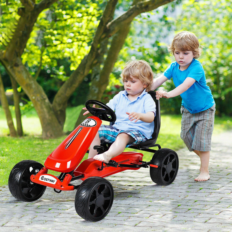 Load image into Gallery viewer, Stealth Outdoor Go Kart for Kids - Pedal Powered 4 Wheel Racer Toy
