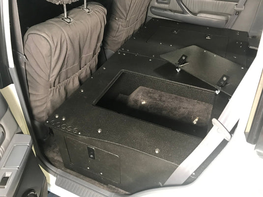 Stealth Sleep and Storage Package for Toyota Land Cruiser 1991-1997 80 Series - 43-3/8" W x 8" H x 40" D