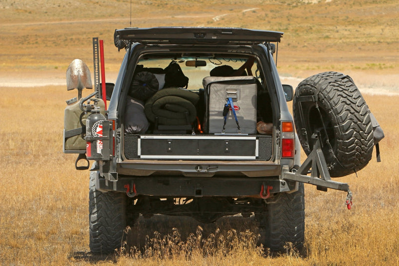 Load image into Gallery viewer, Stealth Sleep and Storage Package for Toyota Land Cruiser 1991-1997 80 Series - 43-3/8" W x 8" H x 40" D
