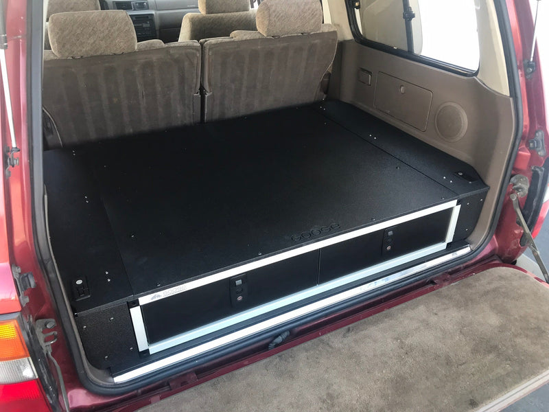 Load image into Gallery viewer, Stealth Sleep and Storage Package for Toyota Land Cruiser 1991-1997 80 Series - 43-3/8" W x 8" H x 40" D
