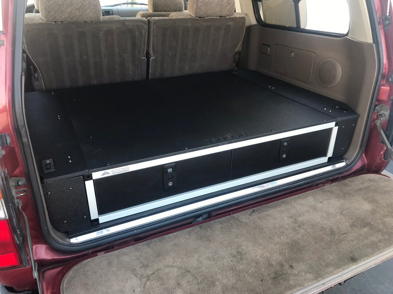 Load image into Gallery viewer, Stealth Sleep and Storage Package for Toyota Land Cruiser 1991-1997 80 Series - 43-3/8" W x 8" H x 40" D
