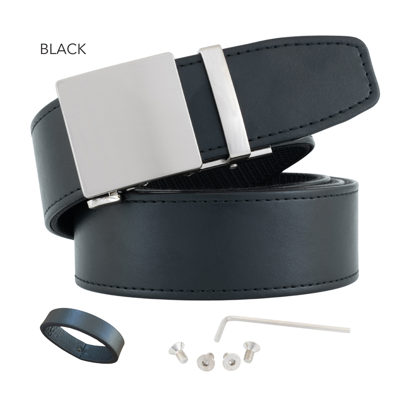 Load image into Gallery viewer, Stealth Leather EDC Belt for Everyday Carry
