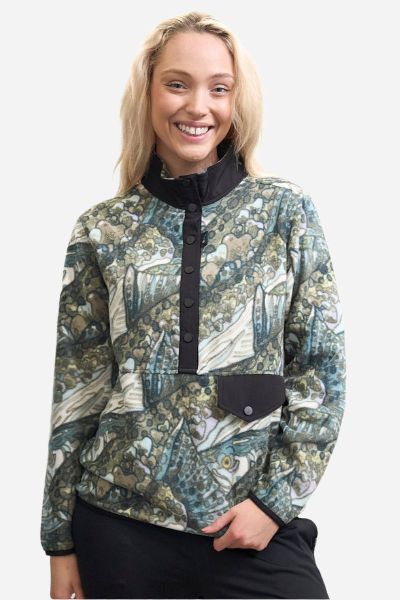 Load image into Gallery viewer, Steel My Heart Riffle Snap Fleece
