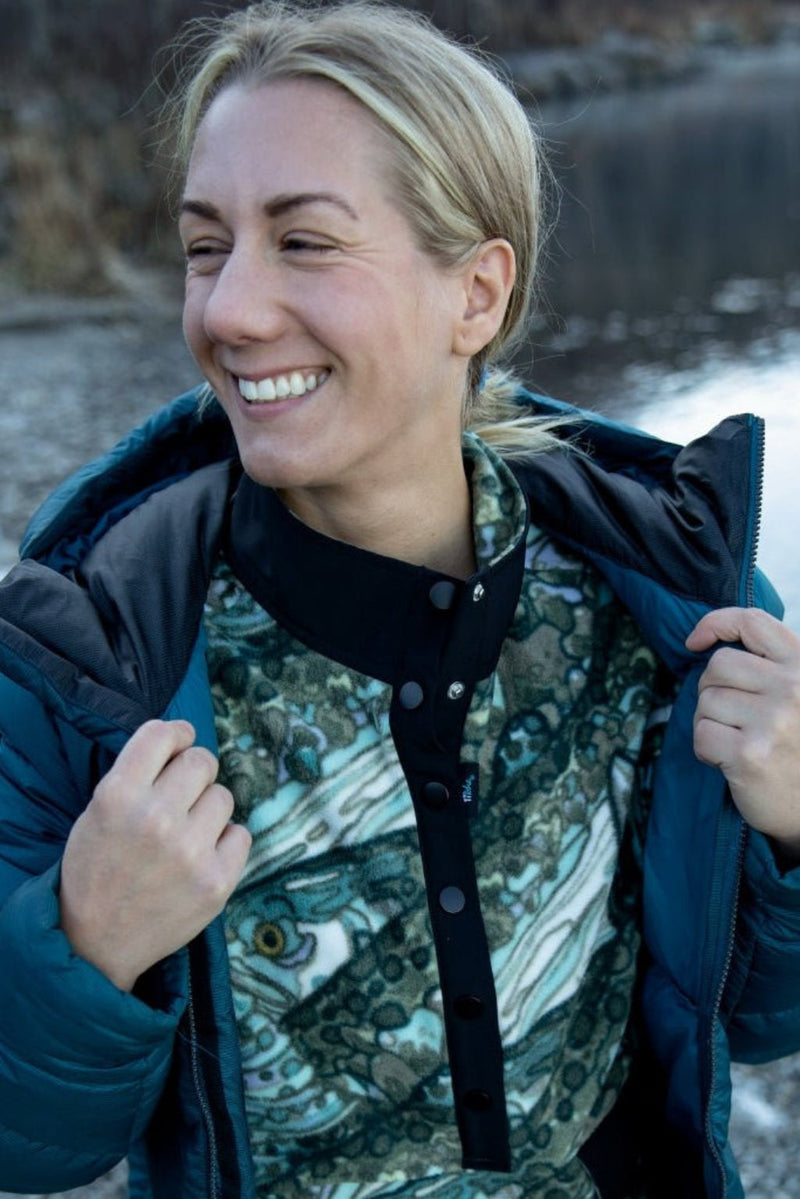 Load image into Gallery viewer, Steel My Heart Riffle Snap Fleece
