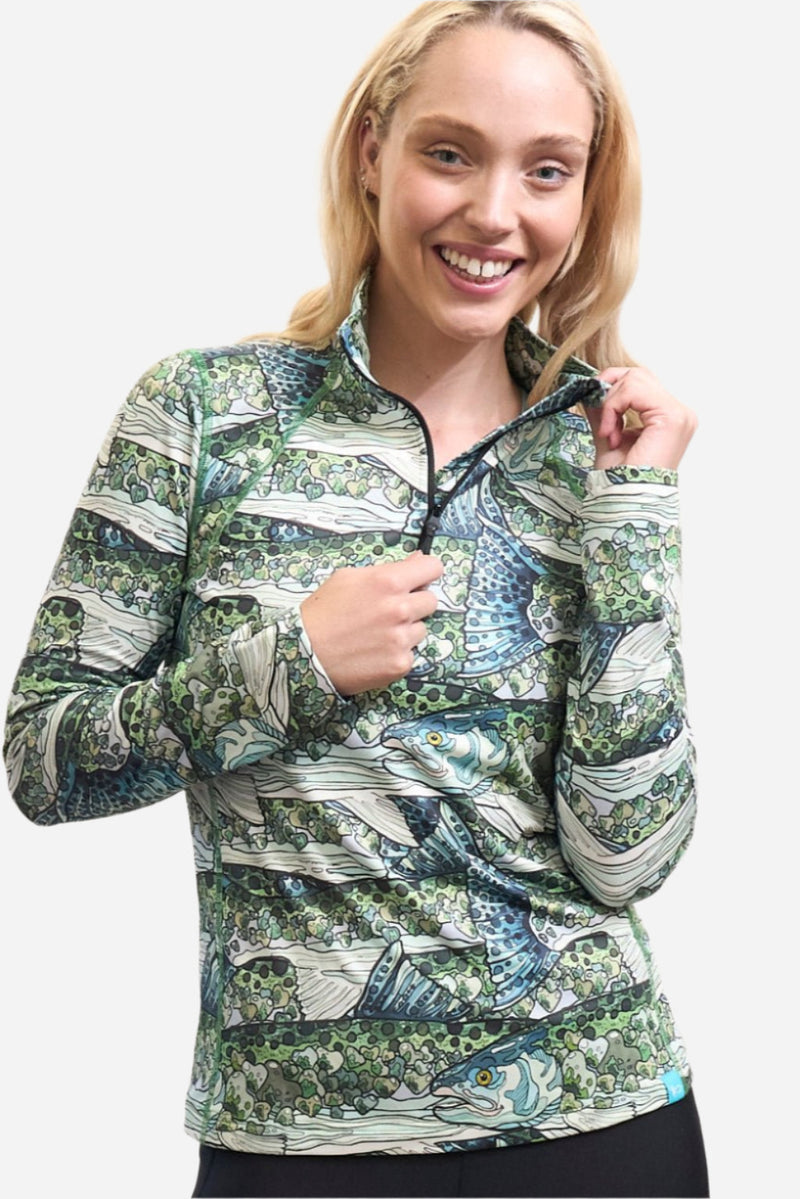 Load image into Gallery viewer, Steel My Heart Thermal 1/4 Zip Top
