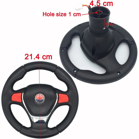 Electric Car Steering Wheel for Kids HC-8188 Karting Toy Accessory