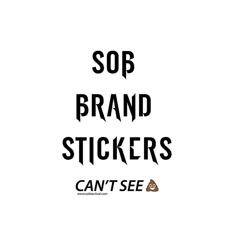 Load image into Gallery viewer, SOB Tactical Stickers - Cool, High-Quality Decals for Any Surface
