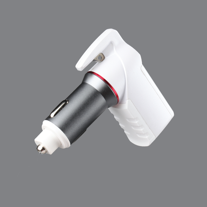 Load image into Gallery viewer, USB Car Charger Emergency Tool (White)
