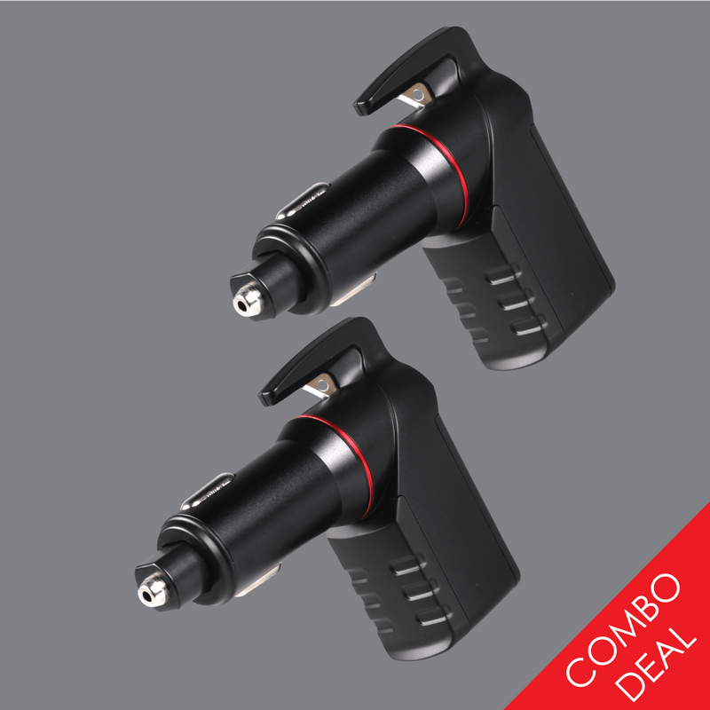Load image into Gallery viewer, USB Car Charger Emergency Tool 2x Bundle Deal
