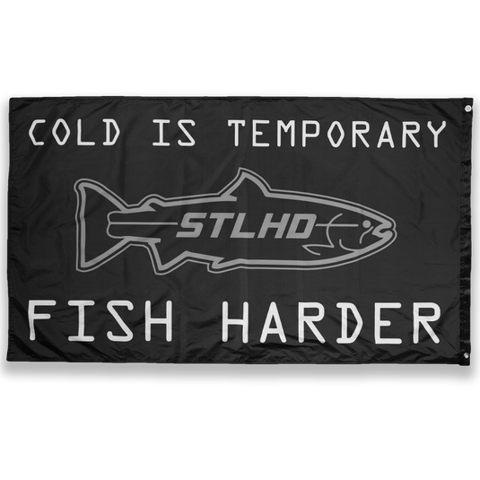 STLHD Fish Harder  3’ x 5’ Flag