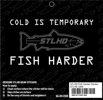 Load image into Gallery viewer, STLHD Fish Harder Sticker
