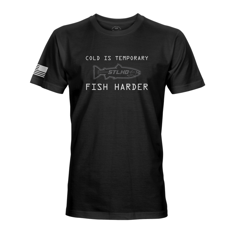 Load image into Gallery viewer, STLHD Fish Harder T-shirt

