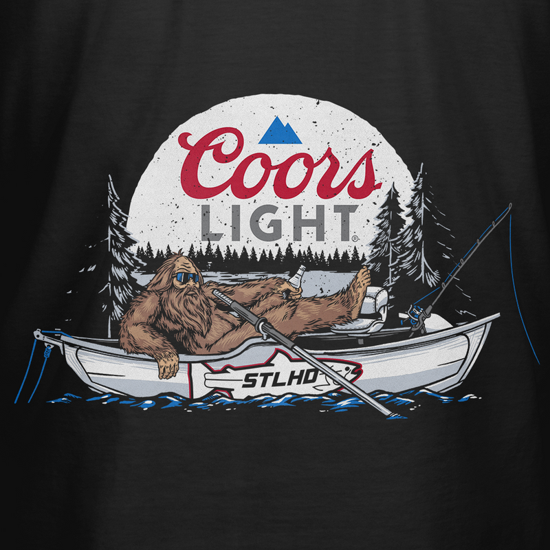Load image into Gallery viewer, STLHD Men’s X Coors Light Chillin’ Tee
