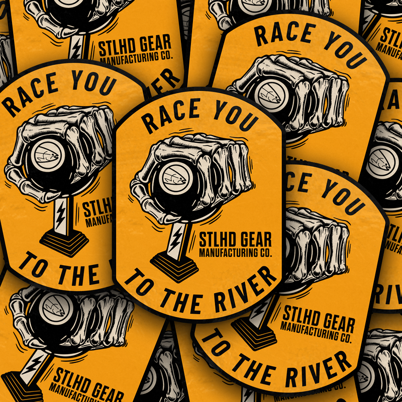 Load image into Gallery viewer, STLHD Race Ya Sticker

