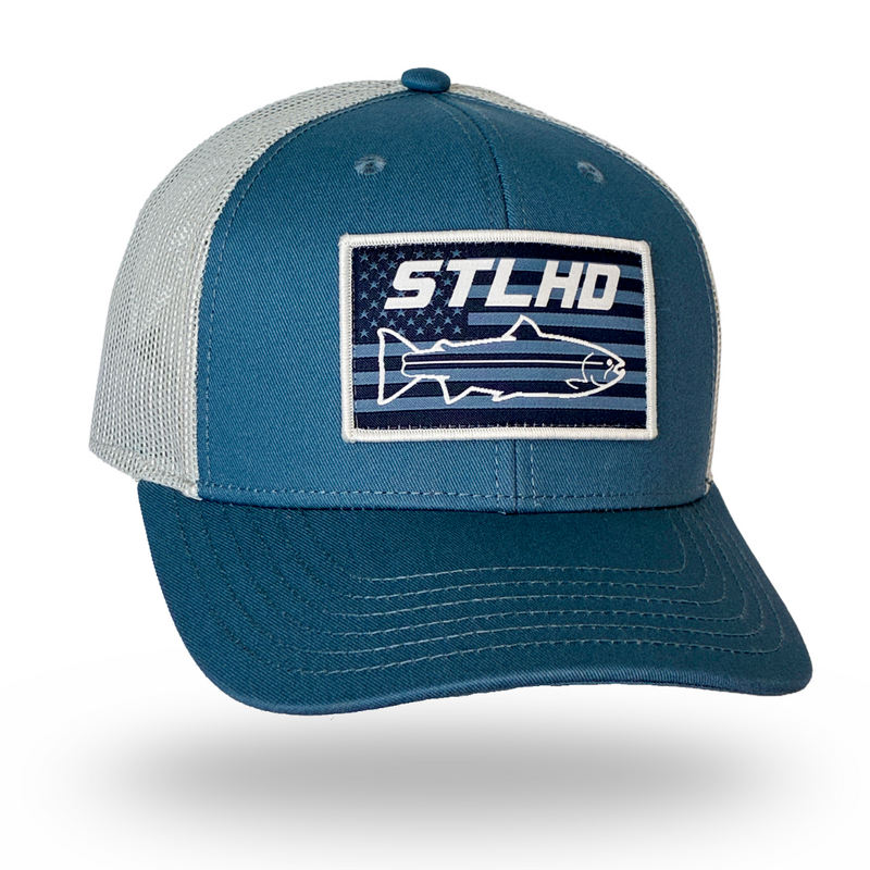 Load image into Gallery viewer, STLHD Stars &amp; Stripes Trucker
