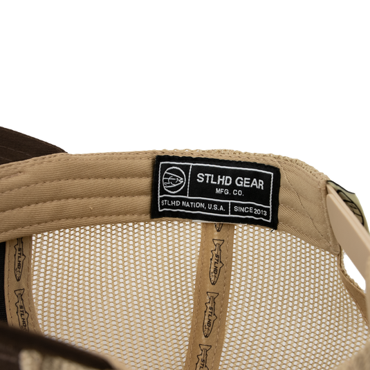 STLHD Steelhide Brown/Khaki Hat
