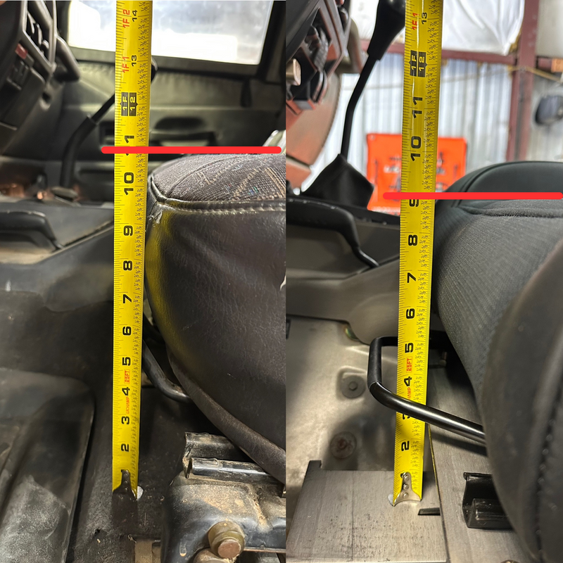 Load image into Gallery viewer, "Big and Tall" Seat Lowering Brackets for Jeep TJ Wrangler
