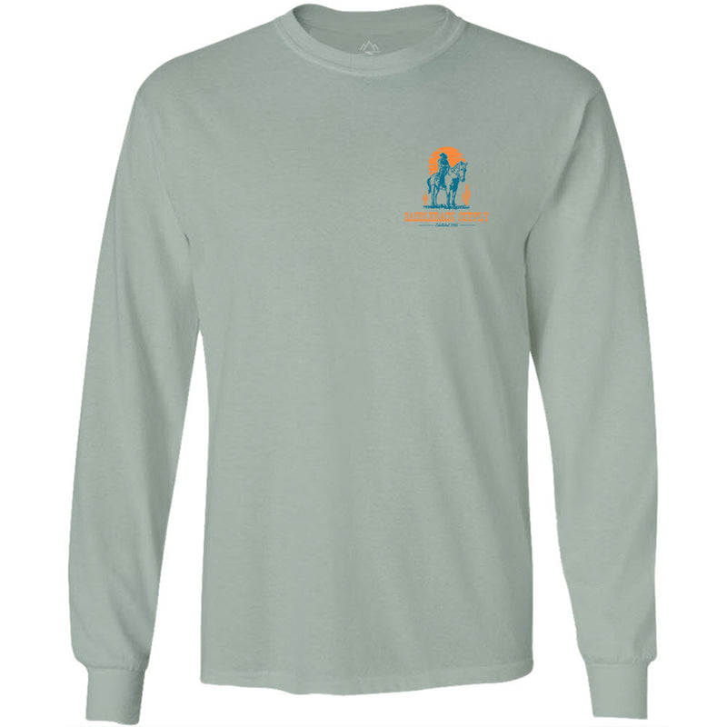 Load image into Gallery viewer, Cowboy &amp; Trusty Steed Long Sleeve Tee
