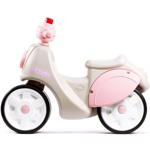 Load image into Gallery viewer, Strada Retro Ride-on Scooter for Girls: Quiet Tires, Perfect for Ages 1 and Up
