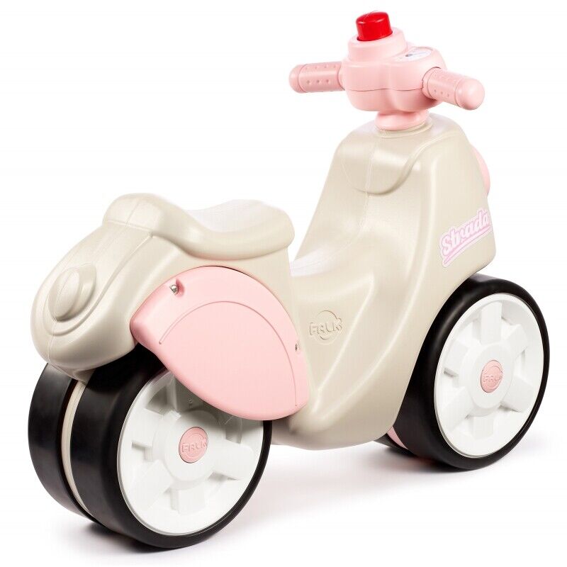 Load image into Gallery viewer, Strada Retro Ride-on Scooter for Girls: Quiet Tires, Perfect for Ages 1 and Up
