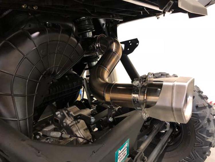 Load image into Gallery viewer, Treal Performance | 2017-2025 Can-Am X3 Straight Pipe Exhaust System
