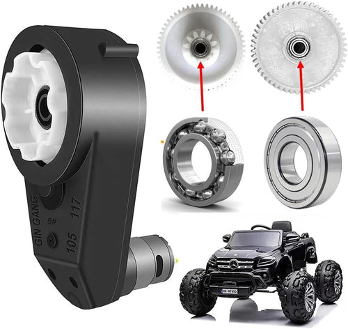 12V RS550 Gearbox Motor 40000RPM Sturdy Upgrade for Kids' Electric Vehicles