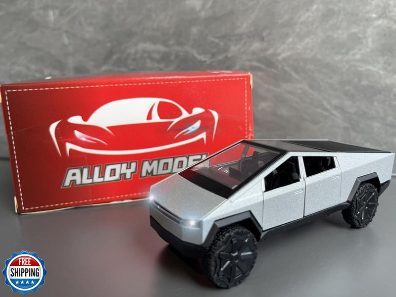 Load image into Gallery viewer, 1/36 Scale Pickup Truck Toy Car with Lights for Boys and Girls
