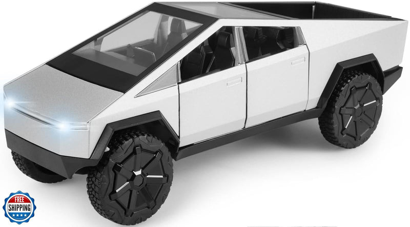 Load image into Gallery viewer, 1/36 Scale Pickup Truck Toy Car with Lights for Boys and Girls
