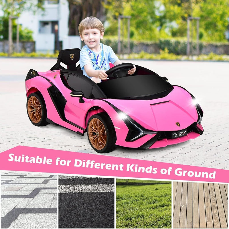 Load image into Gallery viewer, 12V Kids Ride-On Car with Parent Remote Control and Spring Suspension
