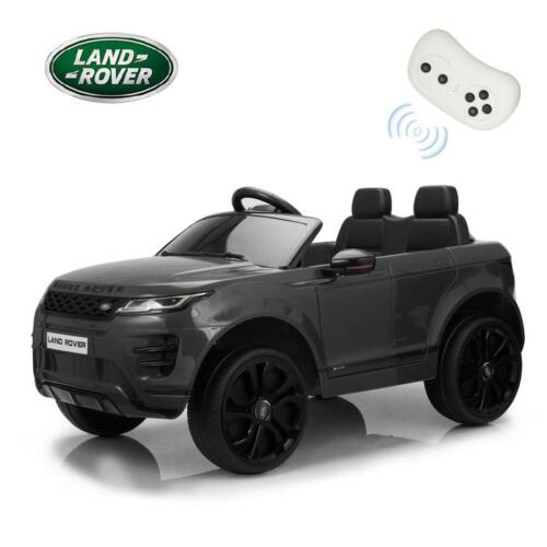 Load image into Gallery viewer, Stylish Black 12V 4-Wheel Kids Ride-On Car with Remote Control - Licensed Land Rover Design

