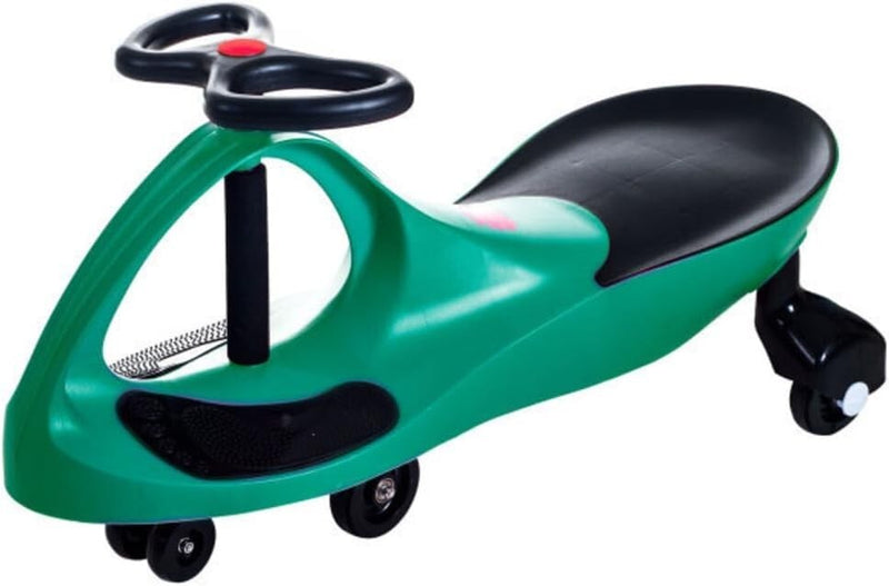 Load image into Gallery viewer, Green Wiggle Ride-On Car for Kids to Develop Motor Skills and Balance
