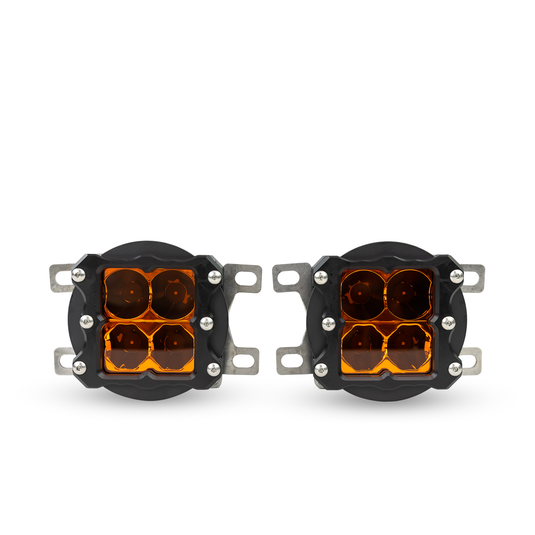 Subaru Crosstrek ('13-'20) and Outback ('10-'12) Fog Light Kit - Amber Lens