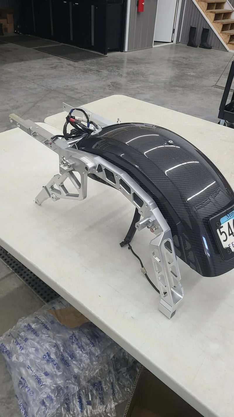 Load image into Gallery viewer, Billet Subframe for Harley-Davidson Touring Models (2009–Present)

