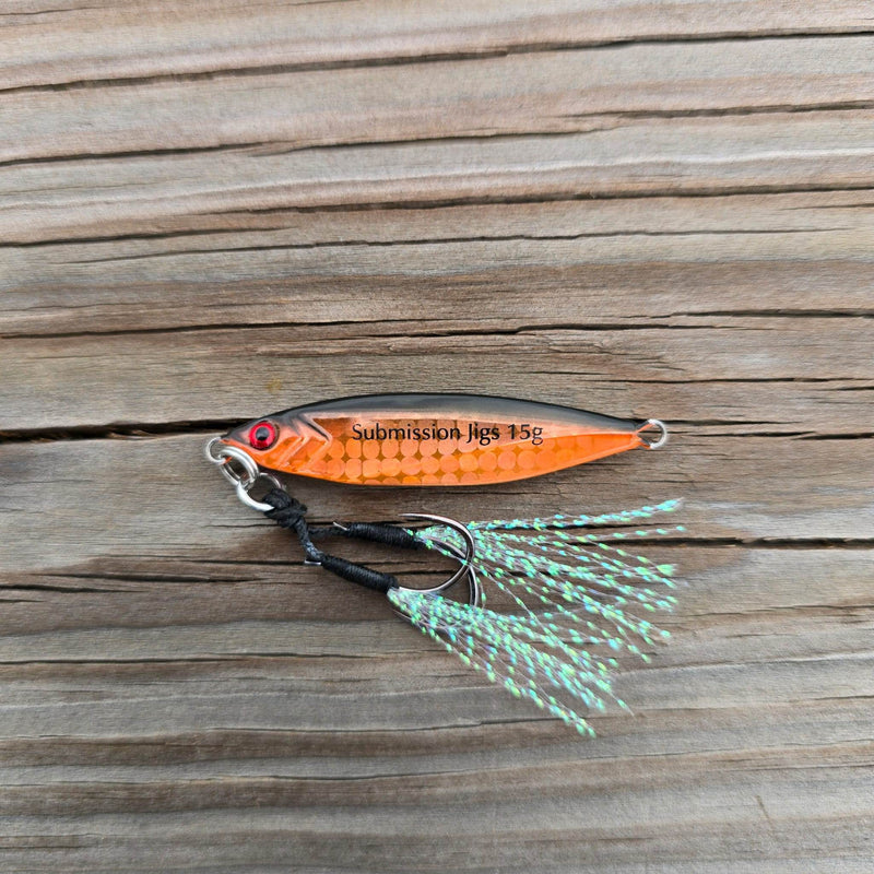 Load image into Gallery viewer, Mercenary Micro Slow Pitch Jig – 4-Pack – 10g &amp; 15g

